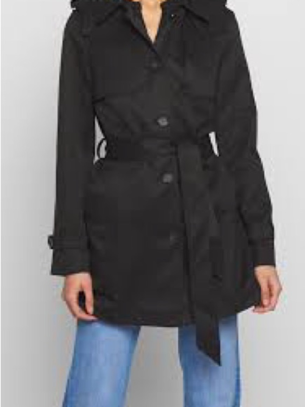 Vero Moda Classic Black Trench Coat